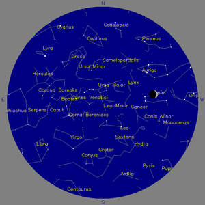 Sky Chart - click to enlarge