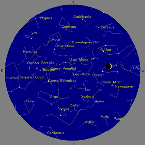 Sky Chart - click to enlarge