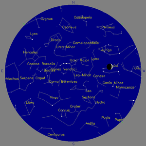 Sky Chart - click to enlarge