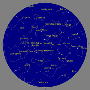 Sky Chart - click to enlarge