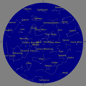 Sky Chart - click to enlarge