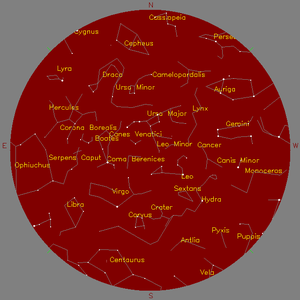 Sky Chart - click to enlarge