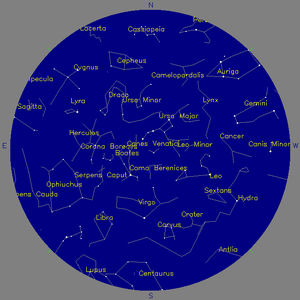 Sky Chart - click to enlarge