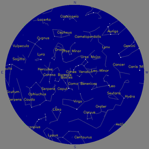 Sky Chart - click to enlarge