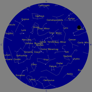 Sky Chart - click to enlarge