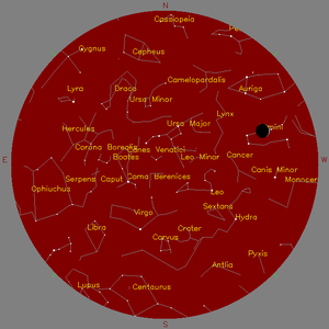 Sky Chart - click to enlarge