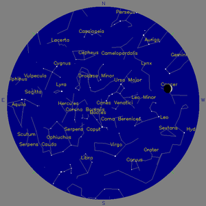 Sky Chart - click to enlarge