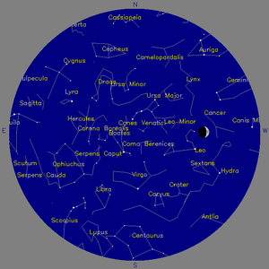 Sky Chart - click to enlarge