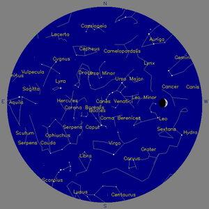 Sky Chart - click to enlarge