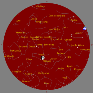 Sky Chart - click to enlarge