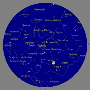 Sky Chart - click to enlarge