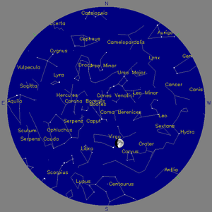Sky Chart - click to enlarge