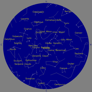 Sky Chart - click to enlarge