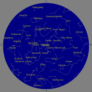 Sky Chart - click to enlarge