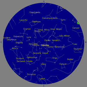 Sky Chart - click to enlarge