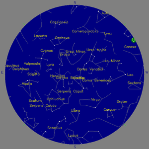 Sky Chart - click to enlarge