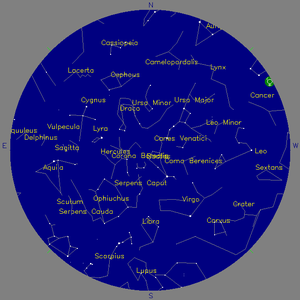 Sky Chart - click to enlarge