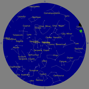 Sky Chart - click to enlarge