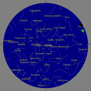 Sky Chart - click to enlarge