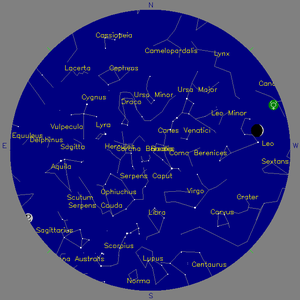 Sky Chart - click to enlarge