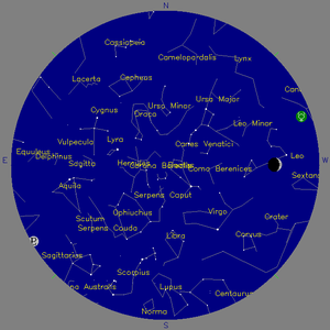 Sky Chart - click to enlarge