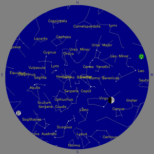 Sky Chart - click to enlarge