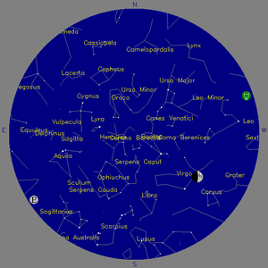 Sky Chart - click to enlarge