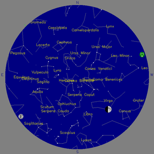Sky Chart - click to enlarge