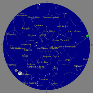 Sky Chart - click to enlarge