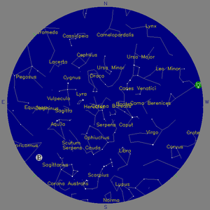 Sky Chart - click to enlarge