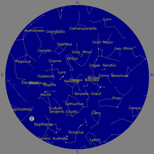 Sky Chart - click to enlarge