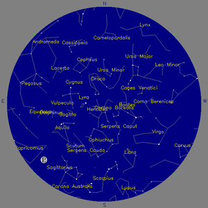 Sky Chart - click to enlarge