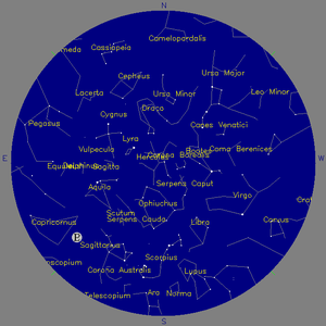 Sky Chart - click to enlarge
