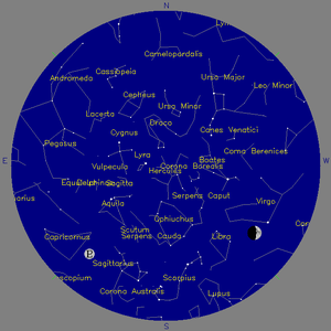 Sky Chart - click to enlarge