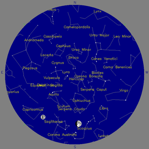Sky Chart - click to enlarge