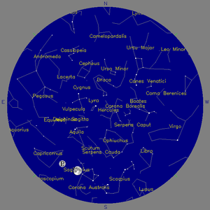 Sky Chart - click to enlarge