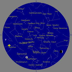 Sky Chart - click to enlarge