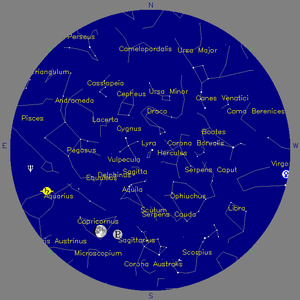 Sky Chart - click to enlarge