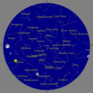 Sky Chart - click to enlarge
