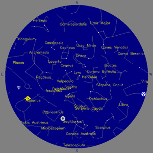 Sky Chart - click to enlarge