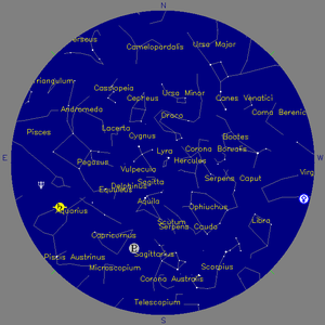 Sky Chart - click to enlarge