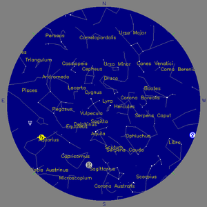 Sky Chart - click to enlarge