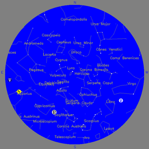 Sky Chart - click to enlarge