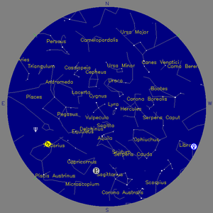 Sky Chart - click to enlarge