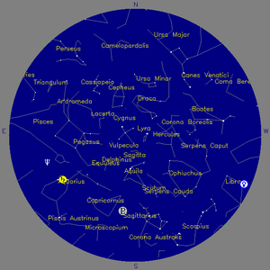 Sky Chart - click to enlarge