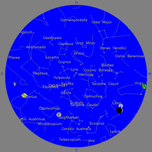 Sky Chart - click to enlarge