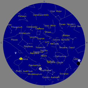 Sky Chart - click to enlarge