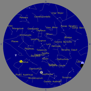 Sky Chart - click to enlarge