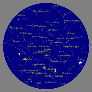 Sky Chart - click to enlarge