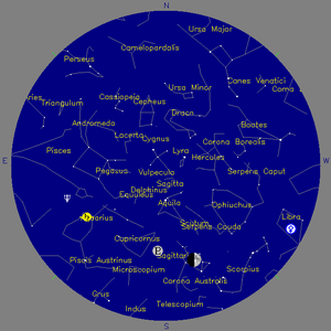 Sky Chart - click to enlarge